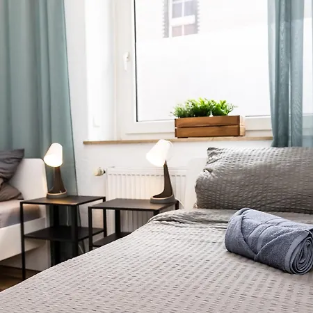 Schwerte-mitte 01-1 I Monteurwohnung Duo I Wlan, Bettwaesche & Handtuecher, Waschmaschine I Cosyhomes24 Lägenhet